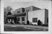 106 W FRANKLIN ST, a Art/Streamline Moderne funeral home, built in Sparta, Wisconsin in 1932.