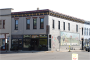 1 E MAIN ST, a Commercial Vernacular large retail building, built in Evansville, Wisconsin in 1866.
