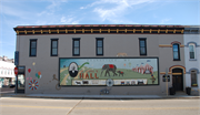 1 E MAIN ST, a Commercial Vernacular large retail building, built in Evansville, Wisconsin in 1866.
