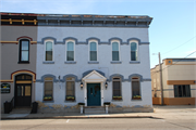 1 E MAIN ST, a Commercial Vernacular large retail building, built in Evansville, Wisconsin in 1866.