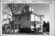200 PINE ST, a Italianate house, built in Sparta, Wisconsin in 1877.