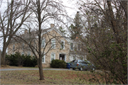 628 N PORT WASHINGTON RD, a Greek Revival house, built in Grafton, Wisconsin in 1874.