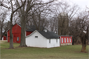 838 COUNTY HIGHWAY C, a Cross Gabled house, built in Grafton, Wisconsin in 1848.