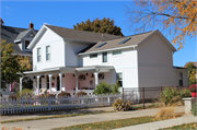7316 Elmwood Ave, a Gabled Ell house, built in Middleton, Wisconsin in 1907.