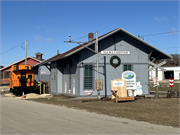 336 WASHINGTON ST, a Italianate depot, built in Darlington, Wisconsin in 1894.