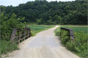 Big Green Road over Big Green River, a Not a Building bridge, built in Mount Ida, Wisconsin in 1919.