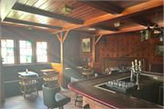New Glarus Hotel, a Building.