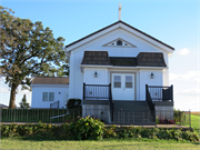 W9644 Zoar Rd (County Hwy F),, a Greek Revival house of worship, built in Eldorado, Wisconsin in 1856.