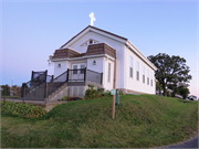 W9644 Zoar Rd (County Hwy F),, a Greek Revival house of worship, built in Eldorado, Wisconsin in 1856.