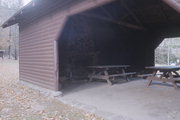 Weber Lake Picnic Ground Shelter, a Building.