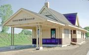 Milwaukee Road Depot, a Building.