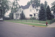 916 PARK AVE, a Queen Anne house, built in Oconto, Wisconsin in 1892.