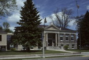 715 MAIN ST, a Neoclassical/Beaux Arts library, built in Oconto, Wisconsin in 1903.