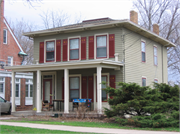 633 E GORHAM ST, a Italianate house, built in Madison, Wisconsin in 1856.