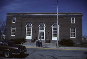 141 CONGRESS ST, a Colonial Revival/Georgian Revival post office, built in Oconto, Wisconsin in 1922.