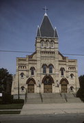 705 PARK AVE, a Early Gothic Revival church, built in Oconto, Wisconsin in 1870.