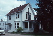 553 MAIN ST, a Queen Anne house, built in Oconto, Wisconsin in 1883.