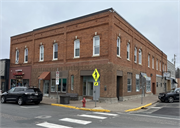 102 N MAIN ST, a Italianate lodging-hotel, built in River Falls, Wisconsin in 1878.