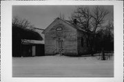 5854 MILITARY RD, a Front Gabled town hall, built in Stiles, Wisconsin in 1881.