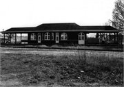 Green Bay and Western Railroad Depot, a Building.