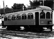 Sheboygan Light, Power and Railway Company Car #26, a Structure.