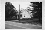 8015 COUNTY HIGHWAY B, a Gabled Ell house, built in Brazeau, Wisconsin in 1900.