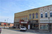 103 WATSON ST, a Italianate large retail building, built in Ripon, Wisconsin in 1872.