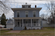 119 TYGERT ST, a Second Empire house, built in Ripon, Wisconsin in 1857.