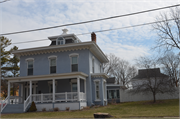 119 TYGERT ST, a Second Empire house, built in Ripon, Wisconsin in 1857.