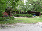 3918 PLYMOUTH CIR, a Usonian house, built in Madison, Wisconsin in 1962.