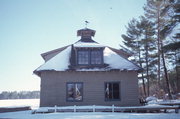 9574 COUNTRY CLUB RD, a Craftsman boat house, built in Minocqua, Wisconsin in 1930.