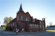 160 8TH ST N, a Early Gothic Revival house of worship, built in Wisconsin Rapids, Wisconsin in 1909.
