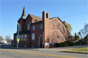 160 8TH ST N, a Early Gothic Revival house of worship, built in Wisconsin Rapids, Wisconsin in 1909.