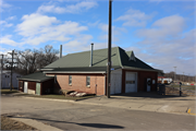 100 E Milwaukee St, a Astylistic Utilitarian Building public utility/power plant/sewage/water, built in Argyle, Wisconsin in 1906.