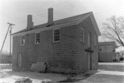 Cleveland's Hall and Blacksmith Shop, a Building.