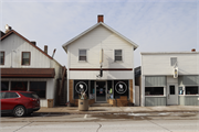 109 S MAIN ST, a Front Gabled small retail building, built in Cuba City, Wisconsin in 1900.