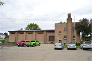 475 N. Water St., a Art Deco armory, built in Platteville, Wisconsin in 1940.