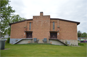 475 N. Water St., a Art Deco armory, built in Platteville, Wisconsin in 1940.