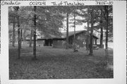 ON DEER LAKE NEAR STATE HIGHWAY 32, a Contemporary boat house, built in Three Lakes, Wisconsin in 1950.