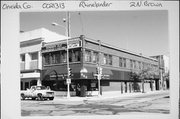 2 N BROWN ST, a Spanish/Mediterranean Styles large retail building, built in Rhinelander, Wisconsin in 1926.
