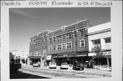 16-32 N BROWN ST, a Prairie School lodging-hotel, built in Rhinelander, Wisconsin in 1916.