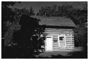 Antigo Public Library and Deleglise Cabin, a Building.