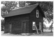 Johnson, Matt, Log House, a Building.