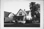 402 DAHL ST, a Cross Gabled house, built in Rhinelander, Wisconsin in 1906.