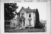 122 S ONEIDA AVE, a Queen Anne house, built in Rhinelander, Wisconsin in 1890.