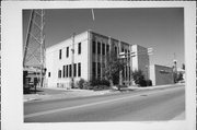 45 N STEVENS ST, a Art Deco telephone/telegraph building, built in Rhinelander, Wisconsin in 1928.