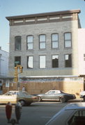 100 E COLLEGE AVE, a Commercial Vernacular large retail building, built in Appleton, Wisconsin in 1856.