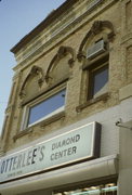 201 W COLLEGE AVE, a Commercial Vernacular small retail building, built in Appleton, Wisconsin in 1859.