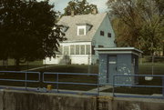 RAPIDE CROCHE LOCK AND DAM, a Colonial Revival/Georgian Revival house, built in Buchanan, Wisconsin in 1907.