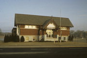 111 MAIN AVE (ST), a Prairie School library, built in Kaukauna, Wisconsin in 1905.